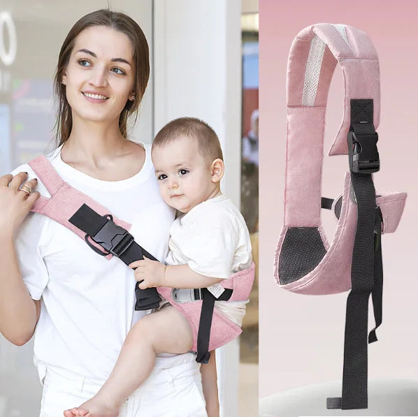 Porte bébé latéral en coton - Tibou Voyage