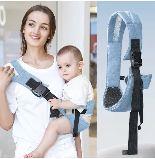 Porte bébé latéral en coton - Tibou Voyage