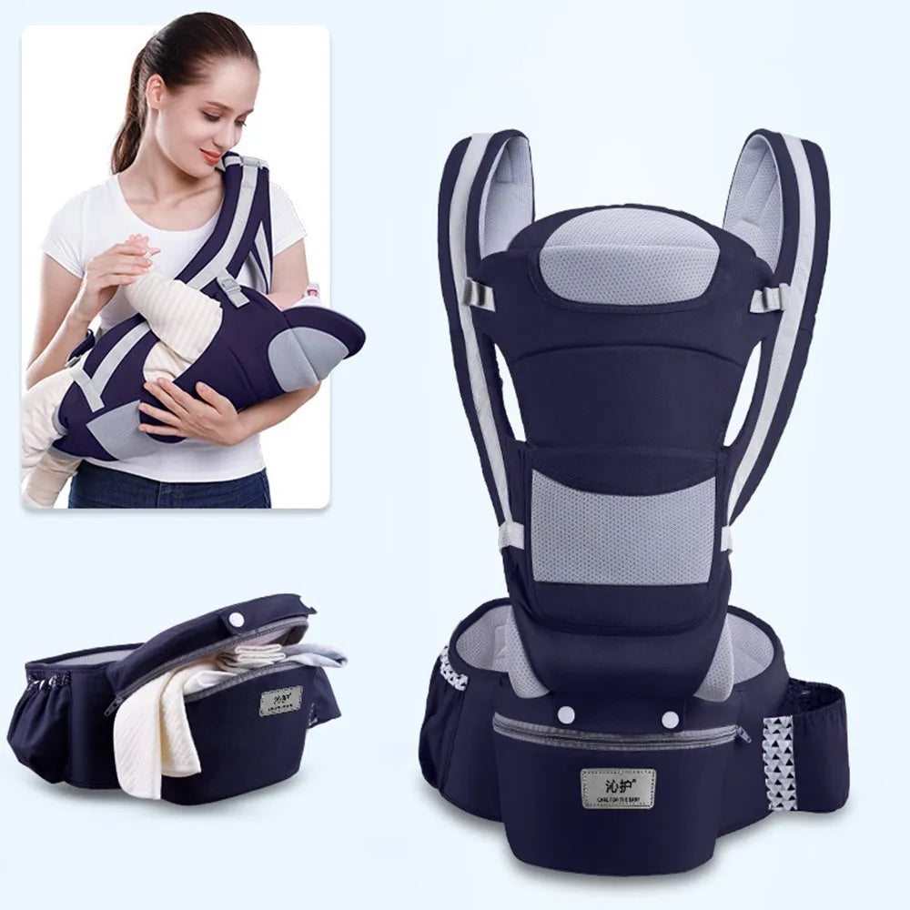 Sac à dos porte-bébé ergonomique - Tibou Voyage