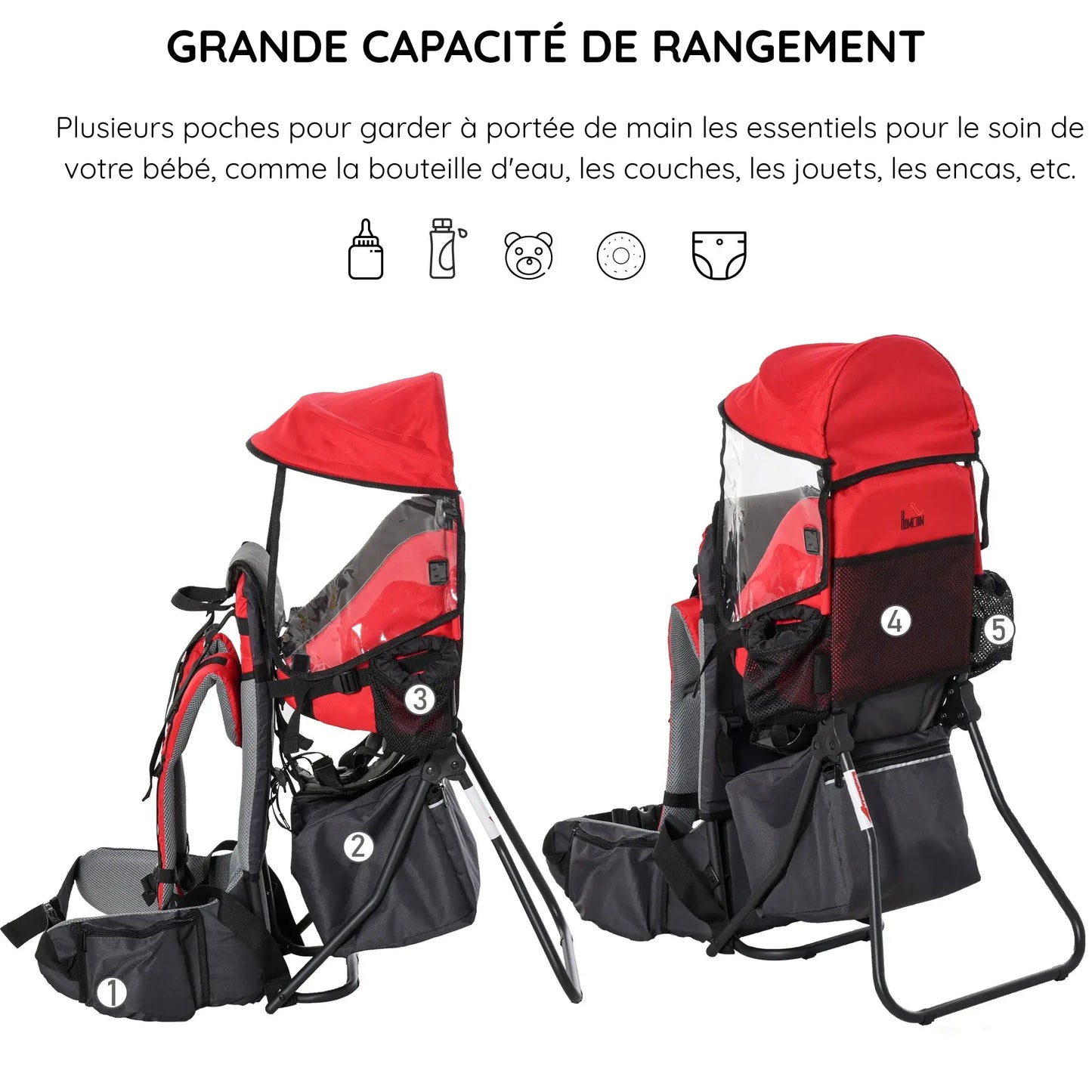 Porte bébé randonné - Tibou Voyage