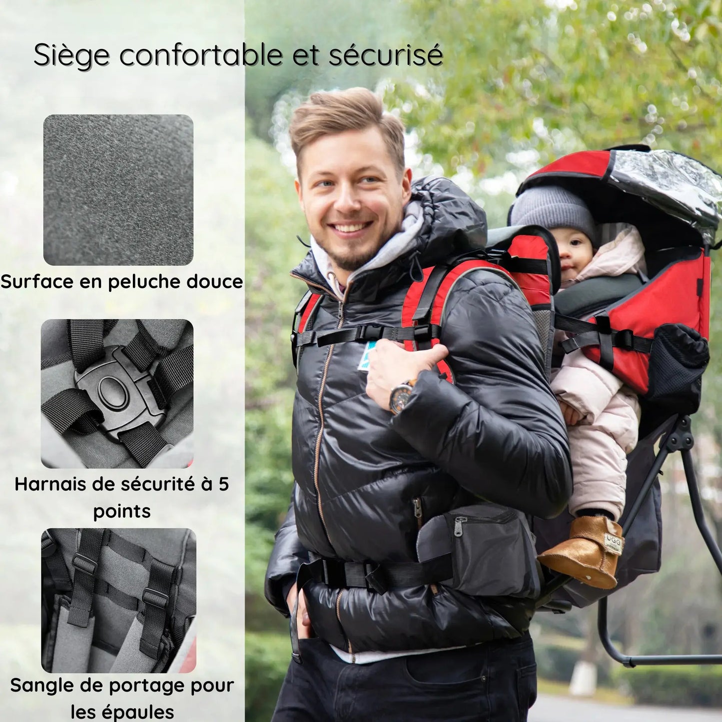 Porte bébé randonné - Tibou Voyage