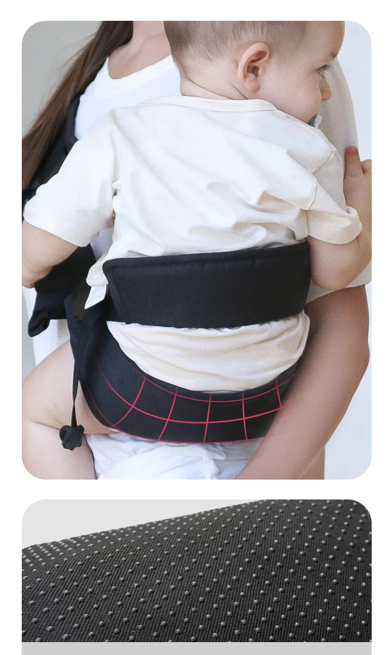 Porte bébé latéral en coton - Tibou Voyage