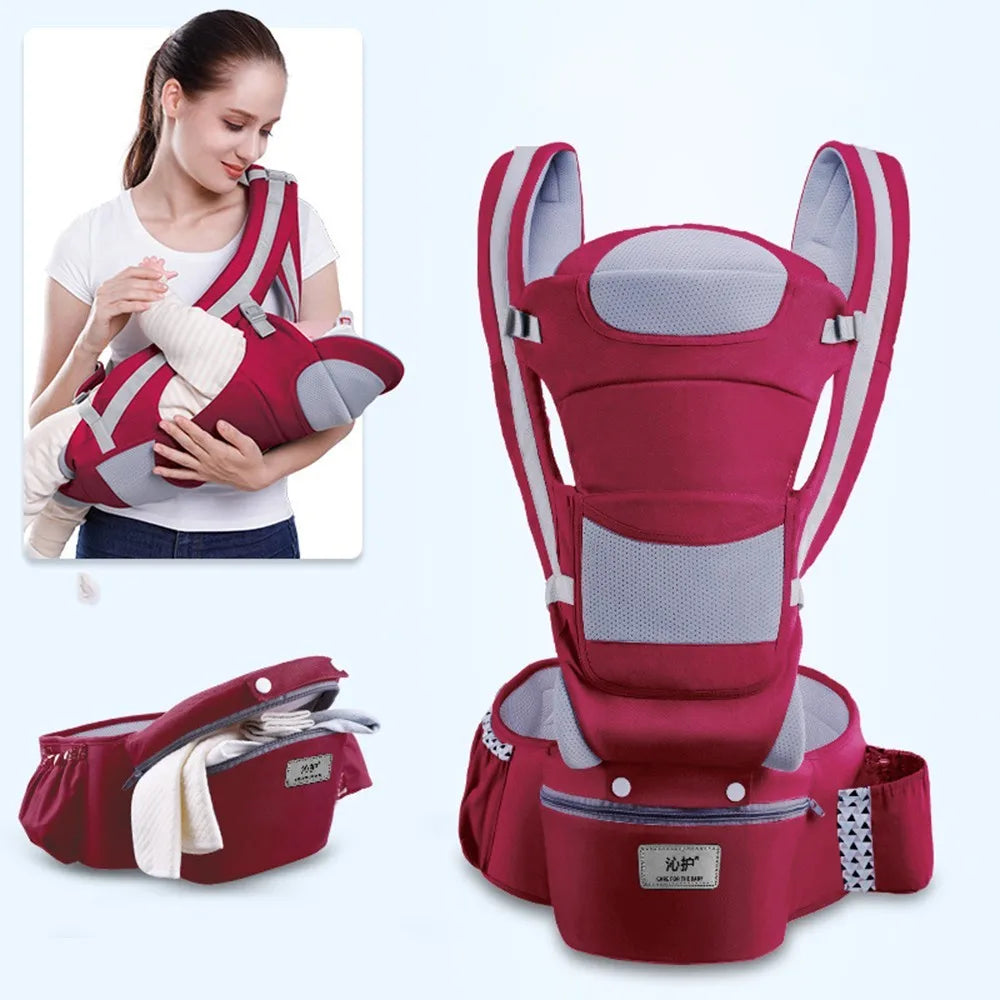 Sac à dos porte-bébé ergonomique - Tibou Voyage