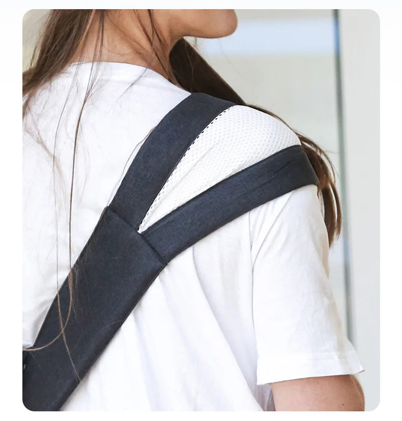 Porte bébé latéral en coton - Tibou Voyage